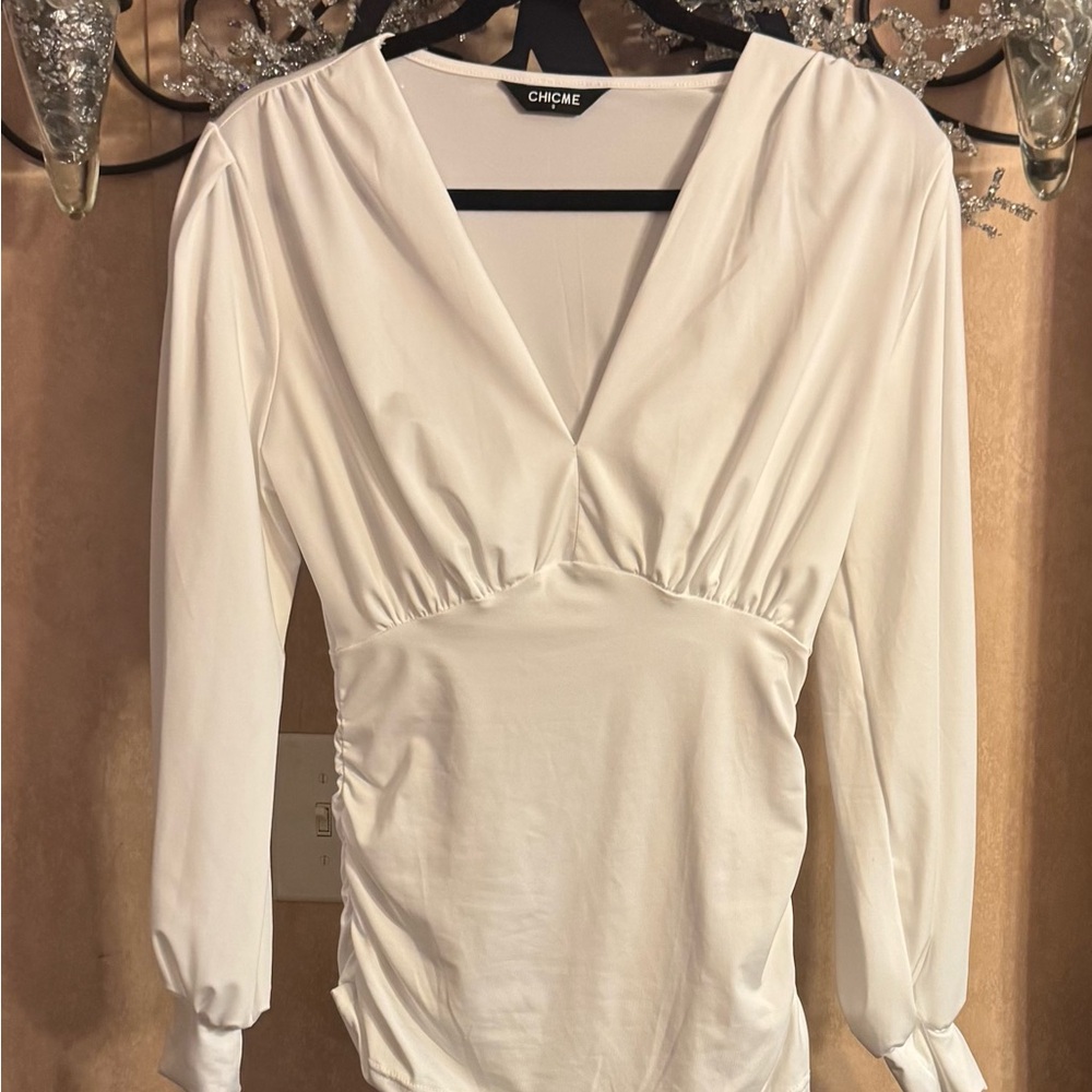 chic White Women's Top
